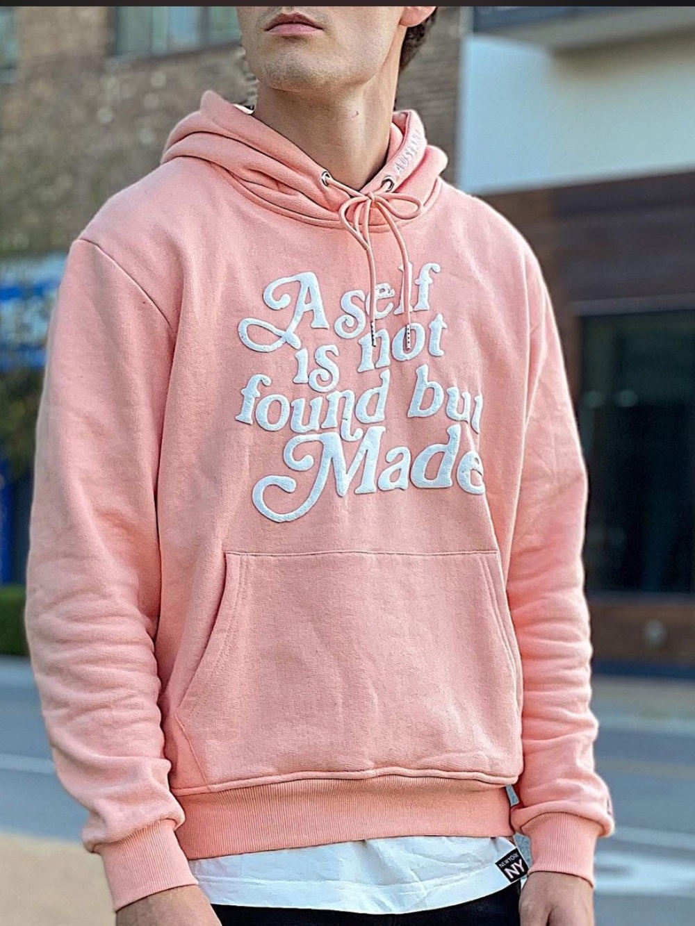 Auslany hooded sweatshirt Hooded Sweatshirt - 'A Self Is Not Found NWT Size XL